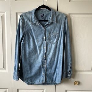 Gap denim shirt